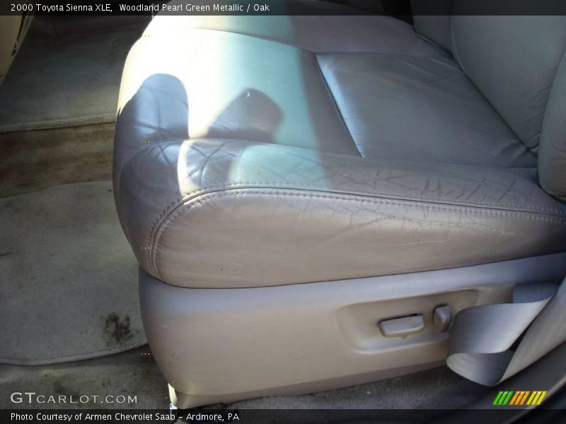 Woodland Pearl Green Metallic / Oak 2000 Toyota Sienna XLE