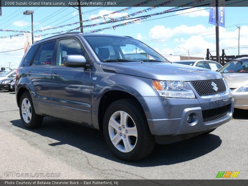 Azure Grey Metallic / Black 2008 Suzuki Grand Vitara Luxury