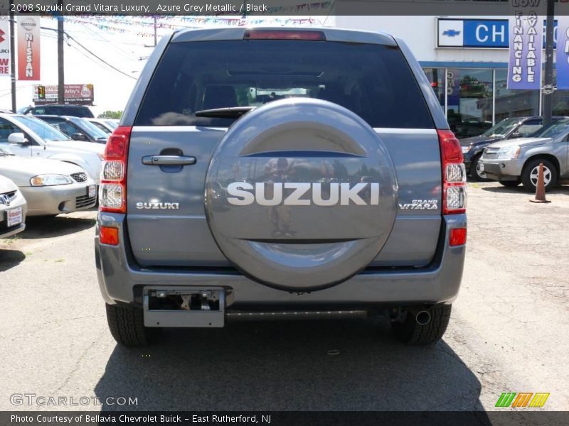 Azure Grey Metallic / Black 2008 Suzuki Grand Vitara Luxury