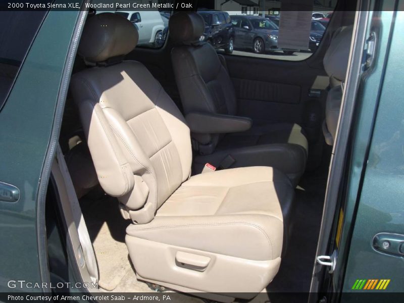 Woodland Pearl Green Metallic / Oak 2000 Toyota Sienna XLE