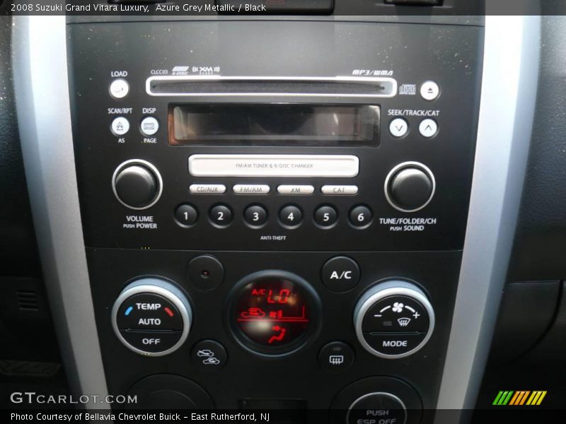 Azure Grey Metallic / Black 2008 Suzuki Grand Vitara Luxury