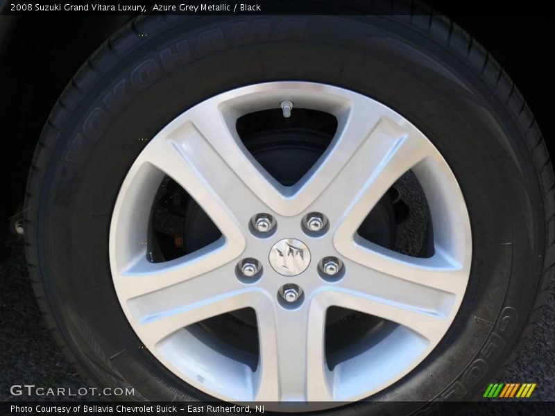 Azure Grey Metallic / Black 2008 Suzuki Grand Vitara Luxury