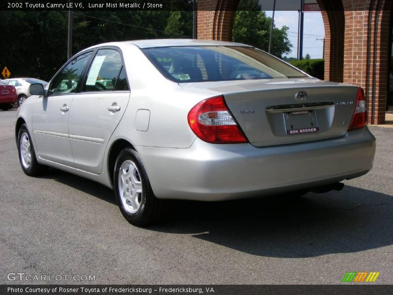 Lunar Mist Metallic / Stone 2002 Toyota Camry LE V6