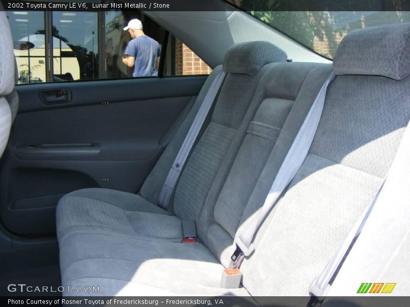 Lunar Mist Metallic / Stone 2002 Toyota Camry LE V6