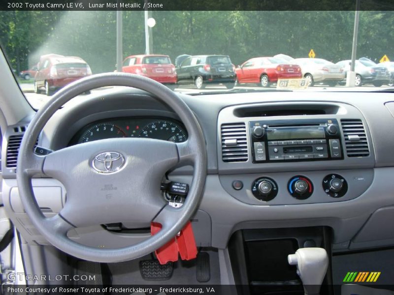 Lunar Mist Metallic / Stone 2002 Toyota Camry LE V6