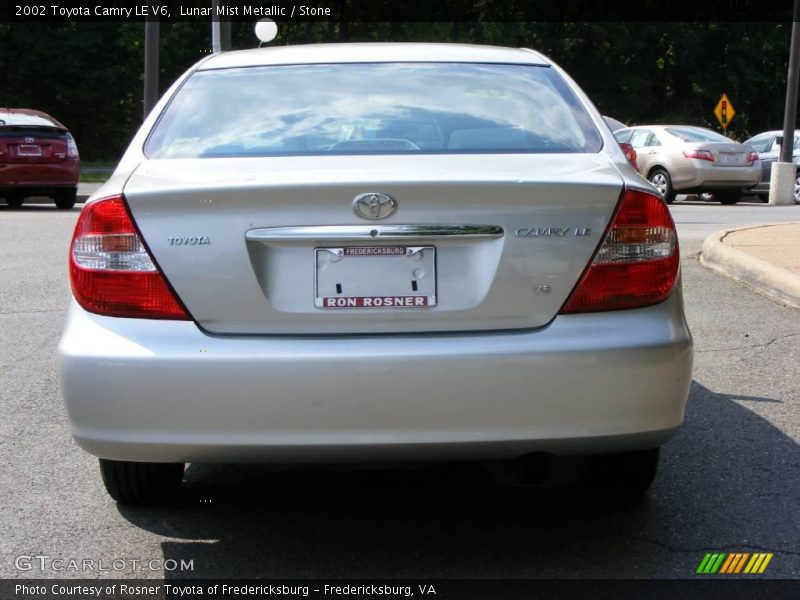 Lunar Mist Metallic / Stone 2002 Toyota Camry LE V6