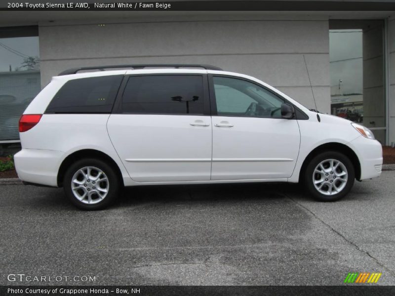 Natural White / Fawn Beige 2004 Toyota Sienna LE AWD