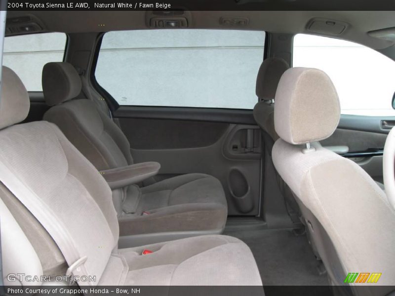 Natural White / Fawn Beige 2004 Toyota Sienna LE AWD