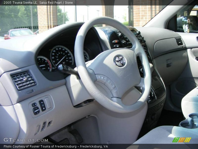 Salsa Red Pearl / Stone 2005 Toyota Sienna LE