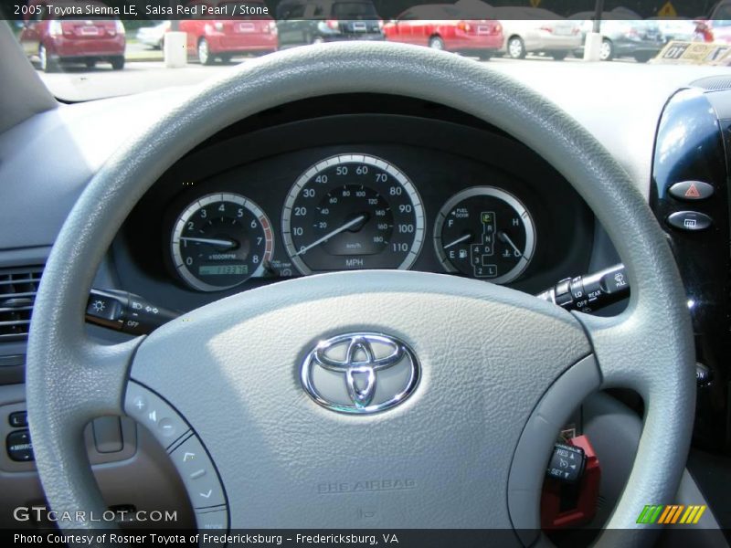 Salsa Red Pearl / Stone 2005 Toyota Sienna LE
