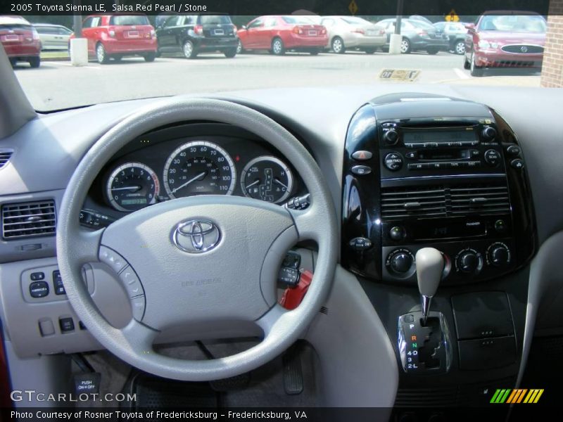 Salsa Red Pearl / Stone 2005 Toyota Sienna LE