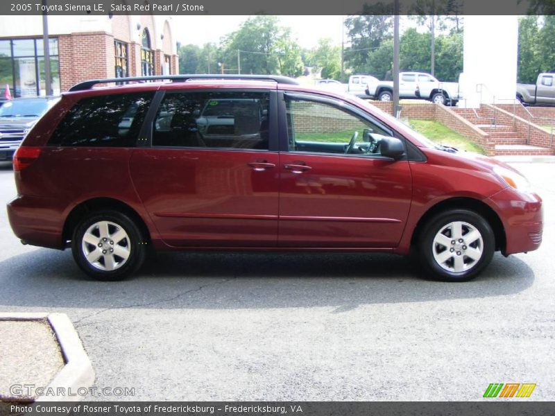 Salsa Red Pearl / Stone 2005 Toyota Sienna LE
