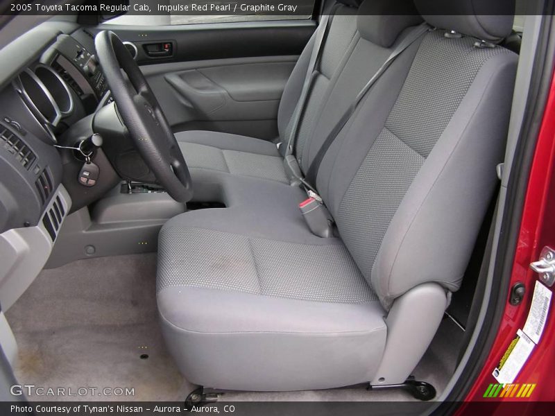 Impulse Red Pearl / Graphite Gray 2005 Toyota Tacoma Regular Cab