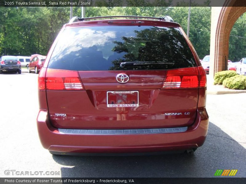 Salsa Red Pearl / Stone 2005 Toyota Sienna LE