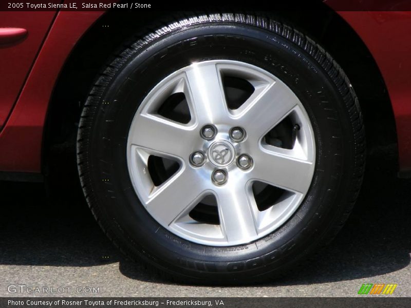 Salsa Red Pearl / Stone 2005 Toyota Sienna LE