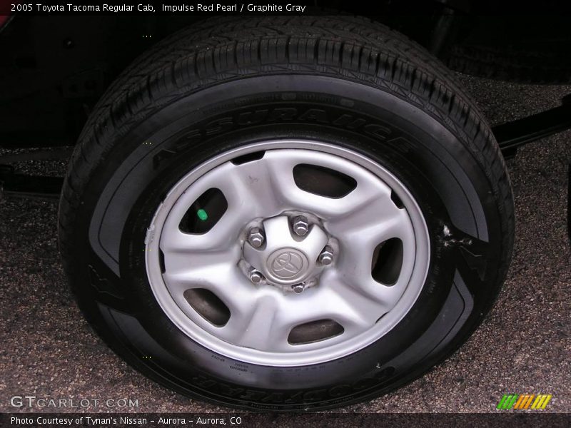Impulse Red Pearl / Graphite Gray 2005 Toyota Tacoma Regular Cab