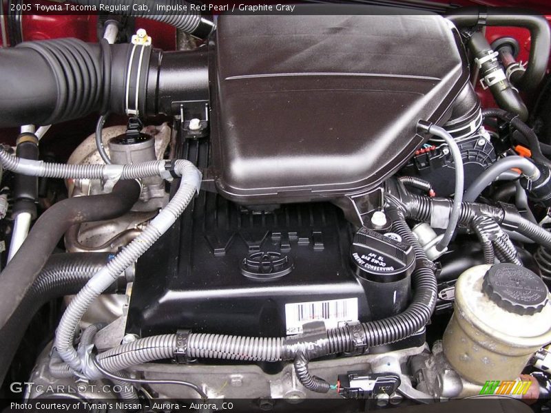 Impulse Red Pearl / Graphite Gray 2005 Toyota Tacoma Regular Cab
