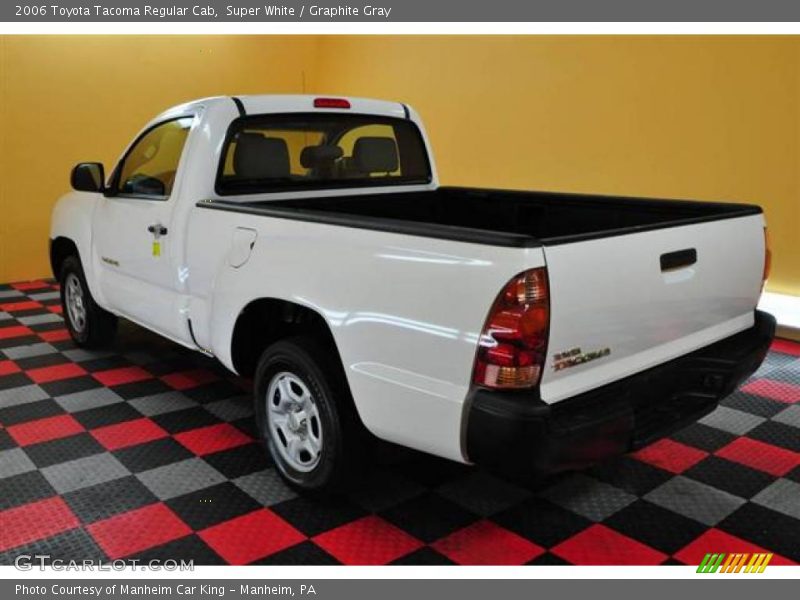 Super White / Graphite Gray 2006 Toyota Tacoma Regular Cab