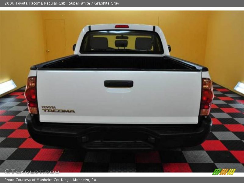 Super White / Graphite Gray 2006 Toyota Tacoma Regular Cab