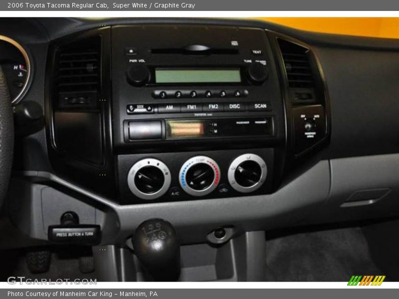 Super White / Graphite Gray 2006 Toyota Tacoma Regular Cab
