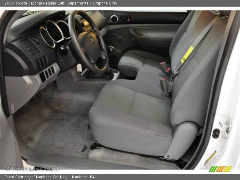 Super White / Graphite Gray 2006 Toyota Tacoma Regular Cab