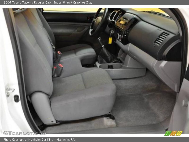 Super White / Graphite Gray 2006 Toyota Tacoma Regular Cab