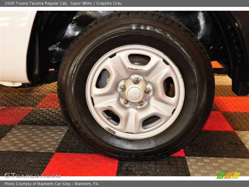 Super White / Graphite Gray 2006 Toyota Tacoma Regular Cab