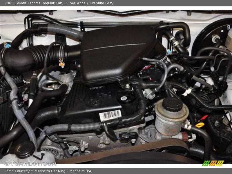 Super White / Graphite Gray 2006 Toyota Tacoma Regular Cab