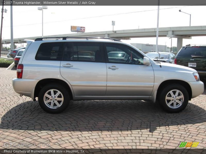 Millenium Silver Metallic / Ash Gray 2007 Toyota Highlander