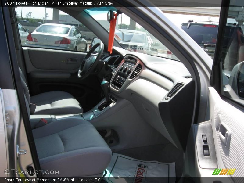 Millenium Silver Metallic / Ash Gray 2007 Toyota Highlander