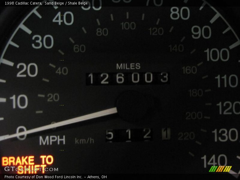 Sand Beige / Shale Beige 1998 Cadillac Catera