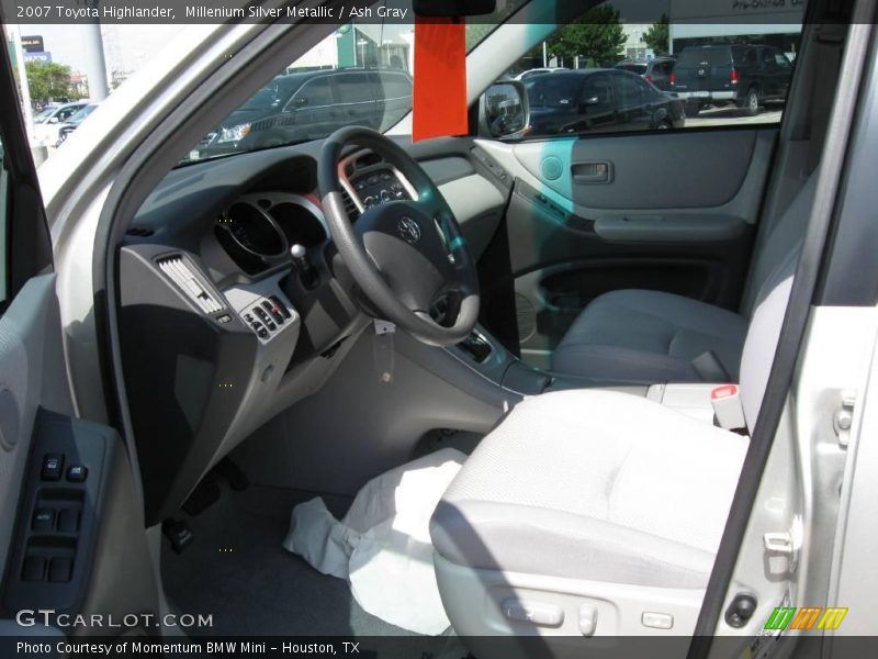 Millenium Silver Metallic / Ash Gray 2007 Toyota Highlander