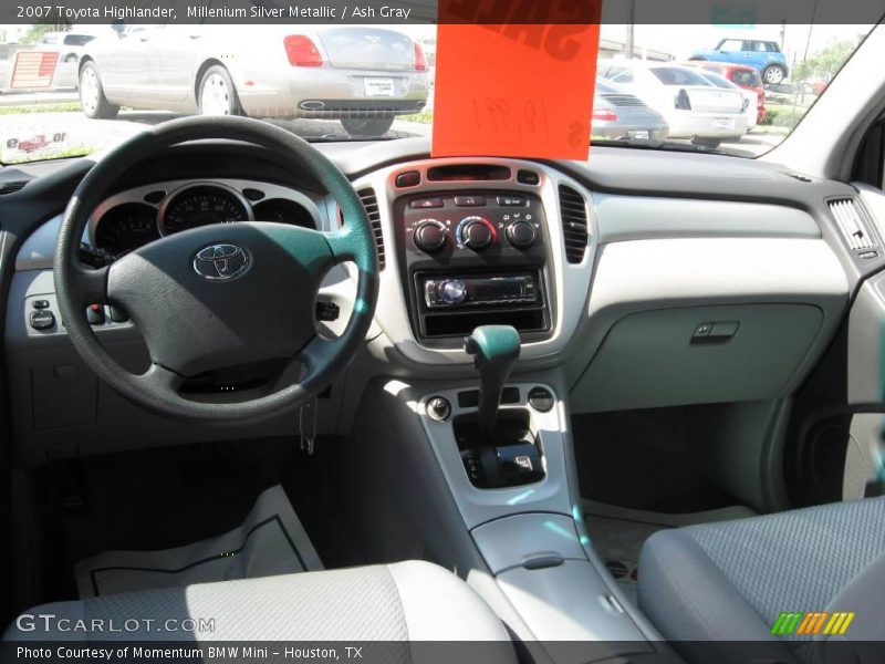 Millenium Silver Metallic / Ash Gray 2007 Toyota Highlander