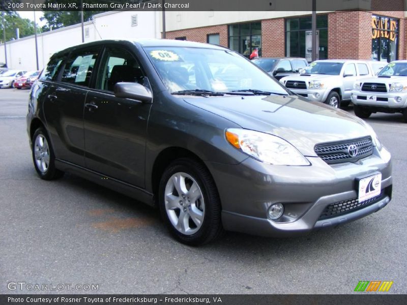 Phantom Gray Pearl / Dark Charcoal 2008 Toyota Matrix XR