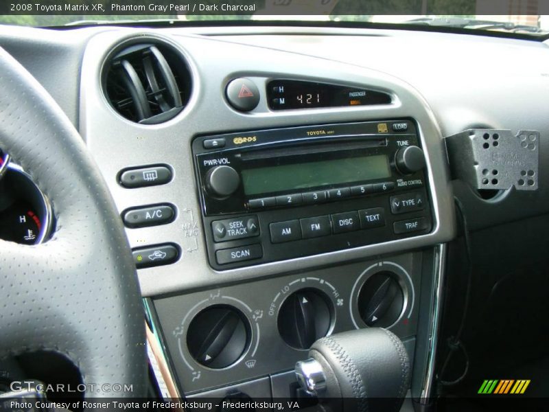 Phantom Gray Pearl / Dark Charcoal 2008 Toyota Matrix XR
