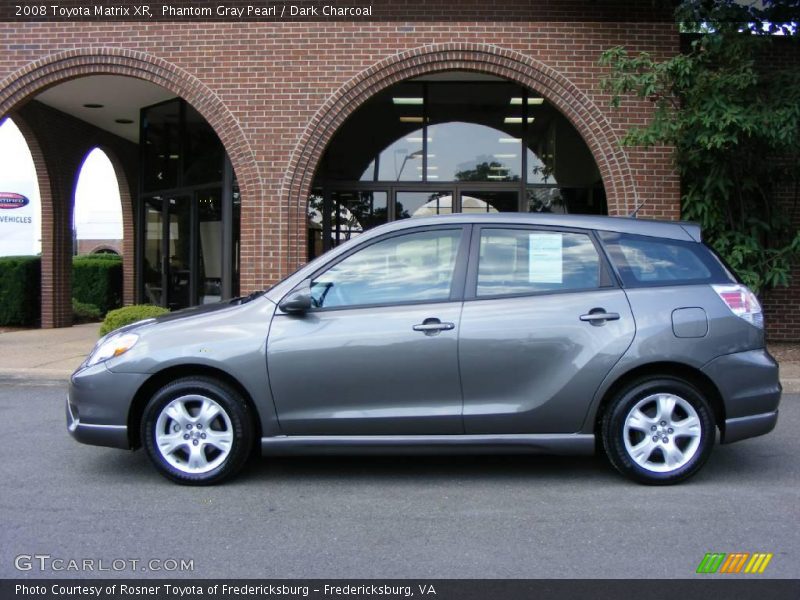 Phantom Gray Pearl / Dark Charcoal 2008 Toyota Matrix XR