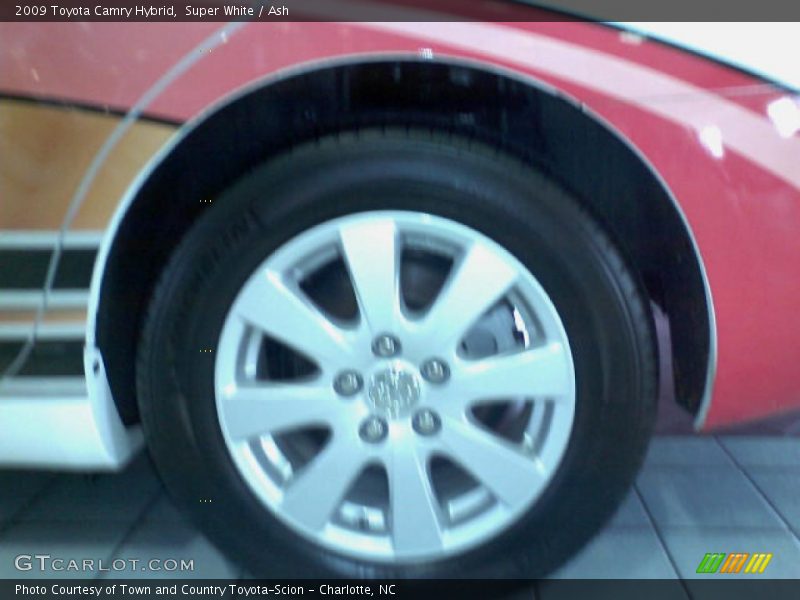 Super White / Ash 2009 Toyota Camry Hybrid