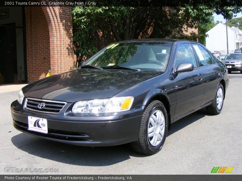 Graphite Gray Pearl / Gray 2001 Toyota Camry CE