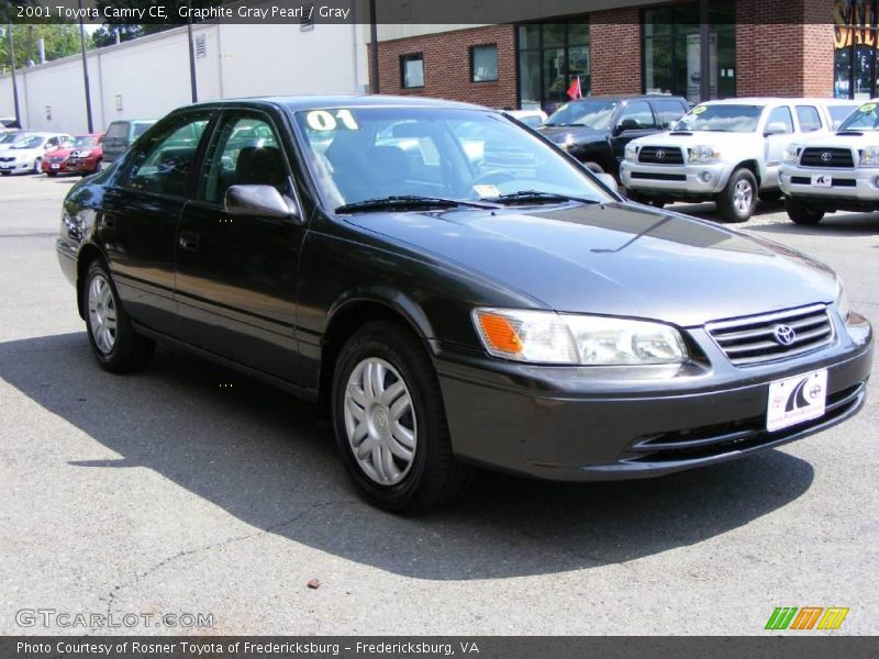 Graphite Gray Pearl / Gray 2001 Toyota Camry CE