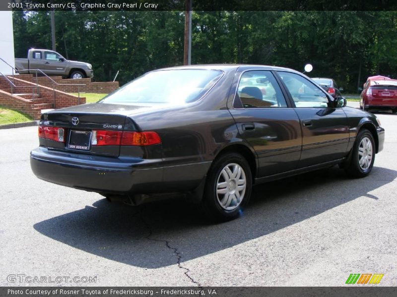 Graphite Gray Pearl / Gray 2001 Toyota Camry CE
