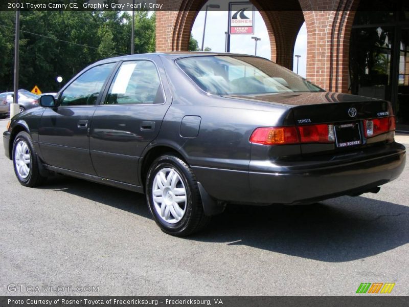 Graphite Gray Pearl / Gray 2001 Toyota Camry CE