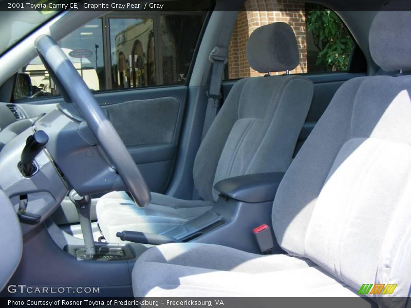 Graphite Gray Pearl / Gray 2001 Toyota Camry CE