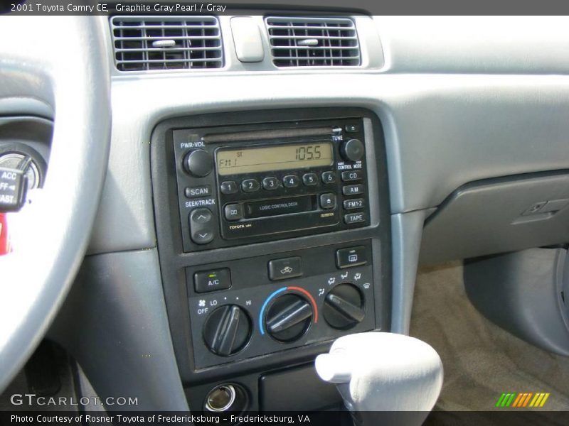 Graphite Gray Pearl / Gray 2001 Toyota Camry CE