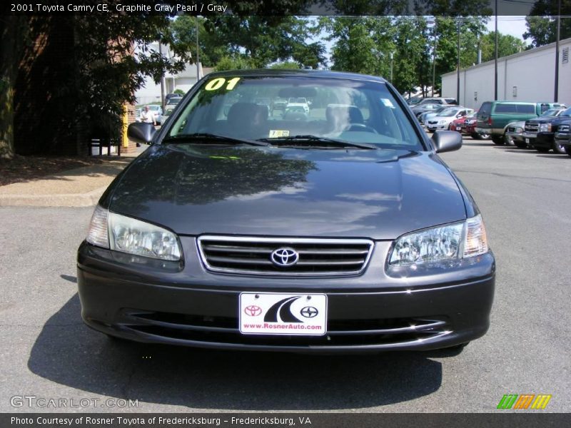 Graphite Gray Pearl / Gray 2001 Toyota Camry CE