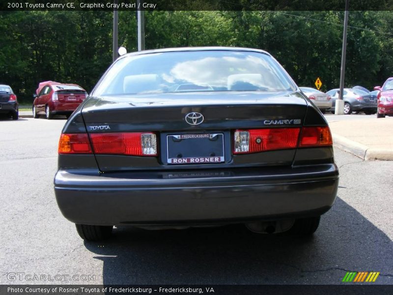 Graphite Gray Pearl / Gray 2001 Toyota Camry CE