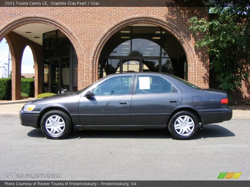 Graphite Gray Pearl / Gray 2001 Toyota Camry CE