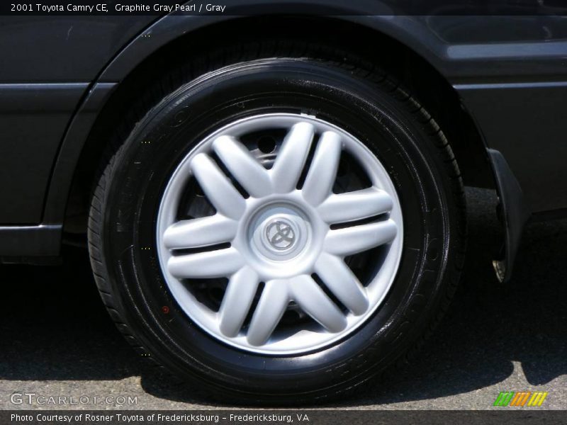 Graphite Gray Pearl / Gray 2001 Toyota Camry CE