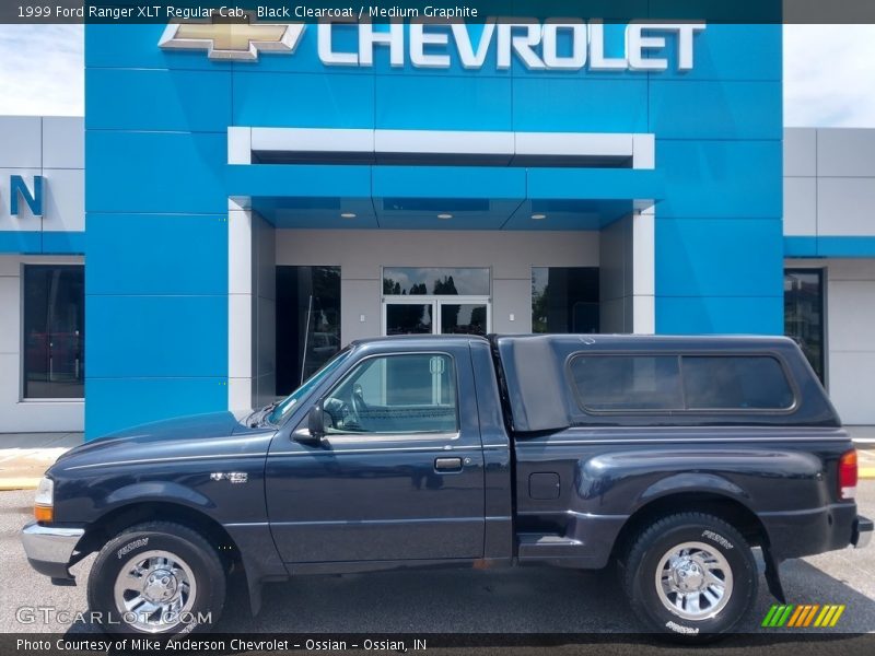  1999 Ranger XLT Regular Cab Black Clearcoat
