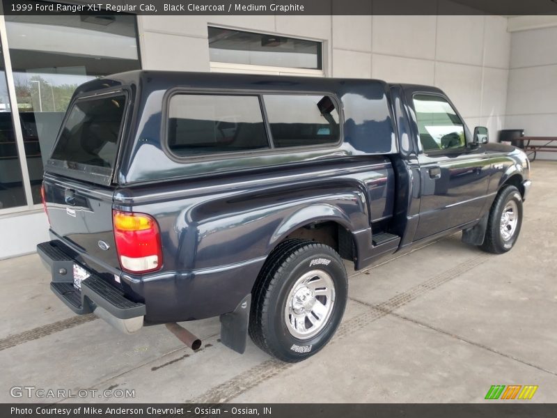Black Clearcoat / Medium Graphite 1999 Ford Ranger XLT Regular Cab