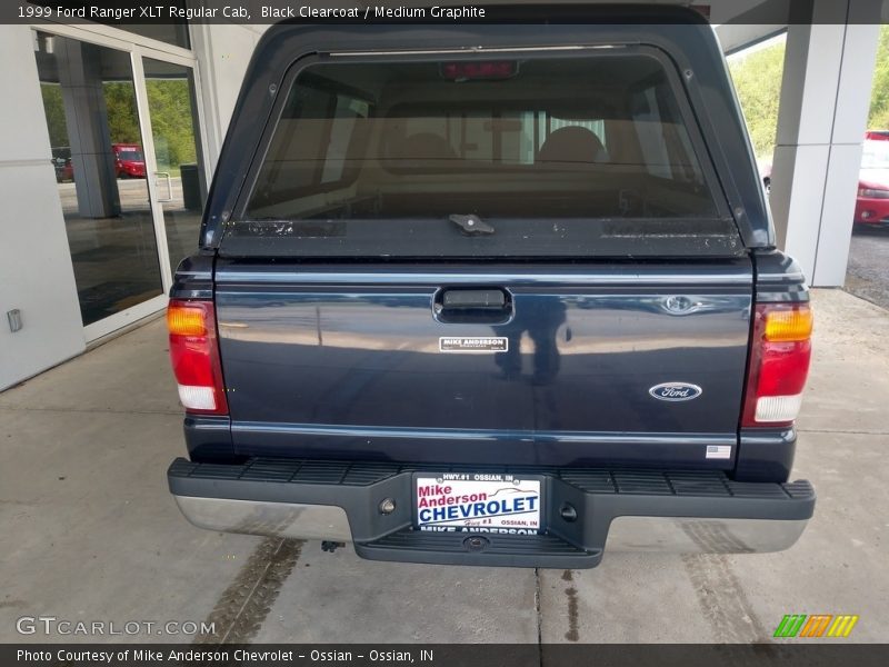 Black Clearcoat / Medium Graphite 1999 Ford Ranger XLT Regular Cab
